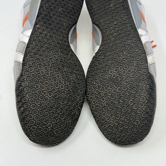 Asics Onitsuka Tiger Ultimate 81 Shoes Mens 6.5 Gray Orange Suede Fabric Sneaker - Picture 15 of 16